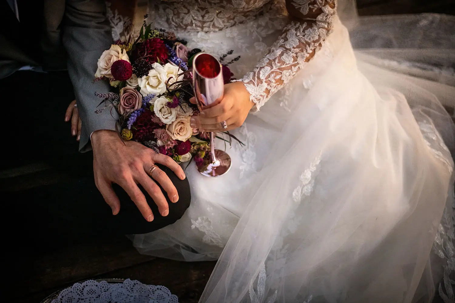 Featured image for “The Details That Speak: Rings, Florals, and a Wedding Toast”
